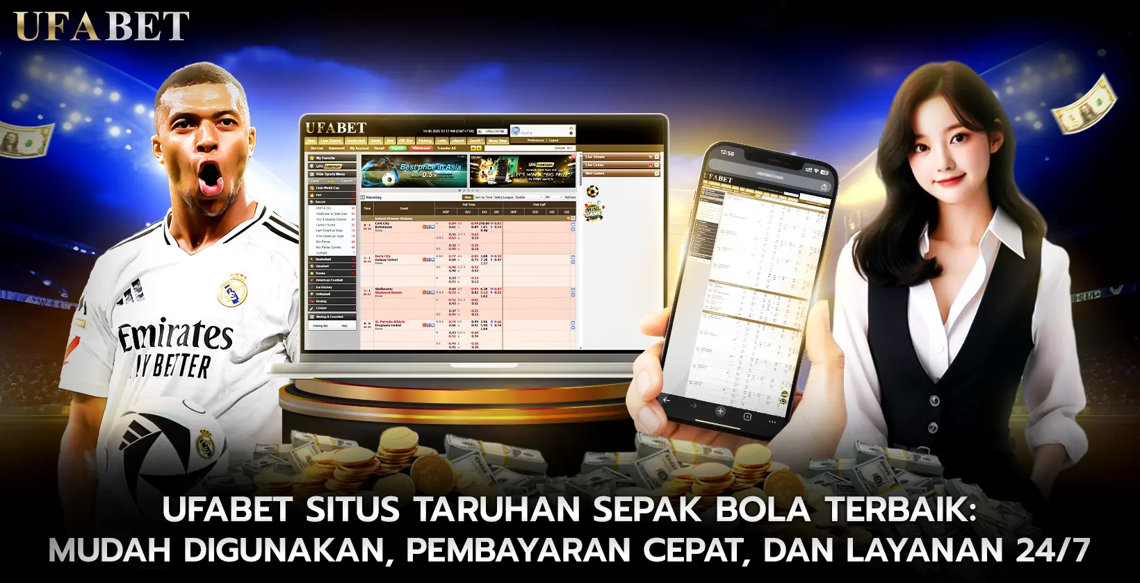 UFABET Situs Taruhan Sepak Bola Terbaik Mudah Digunakan, Pembayaran Cepat, dan Layanan 247